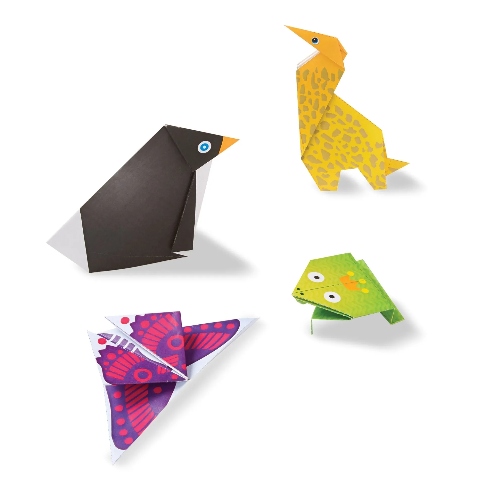 On the Go Origami Animals Craft Activity Set