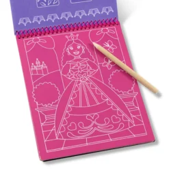 On the Go Scratch Art Color Reveal Pad - Fairy Tales