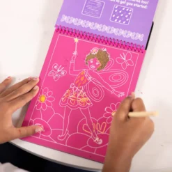 On the Go Scratch Art Color Reveal Pad - Fairy Tales