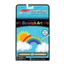 On the Go Scratch Art Picture Reveal Pad - Favorite Things