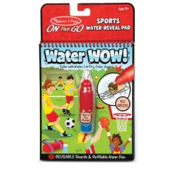 On the Go Water WOW!® Water-Reveal Activity Pad – Sports