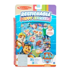 PAW Patrol Restickable Puffy Stickers - Adventure Bay