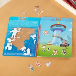 PAW Patrol Restickable Puffy Stickers - Adventure Bay