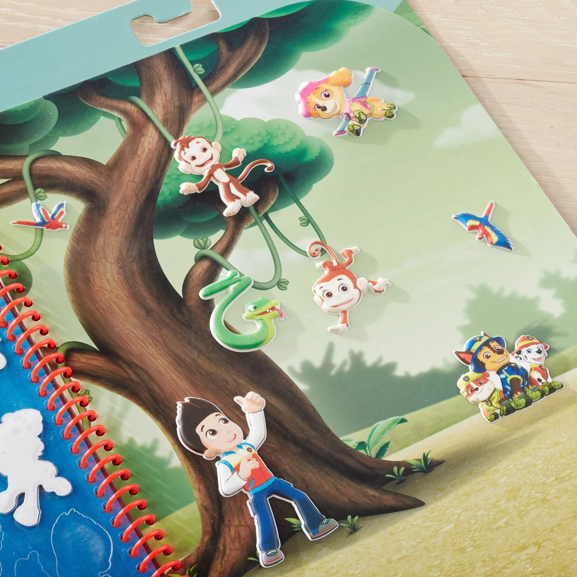 PAW Patrol Restickable Puffy Stickers - Jungle