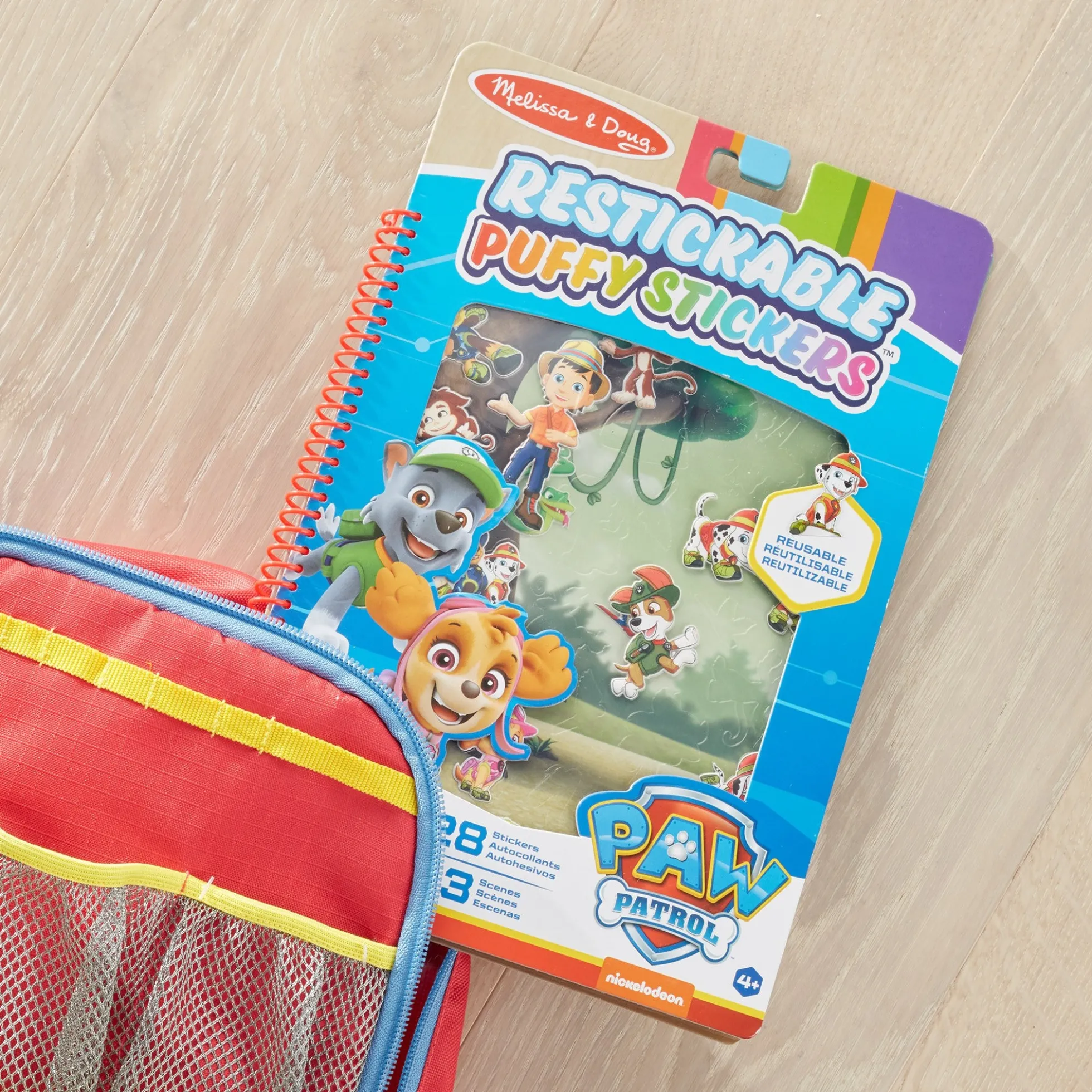 PAW Patrol Restickable Puffy Stickers - Jungle