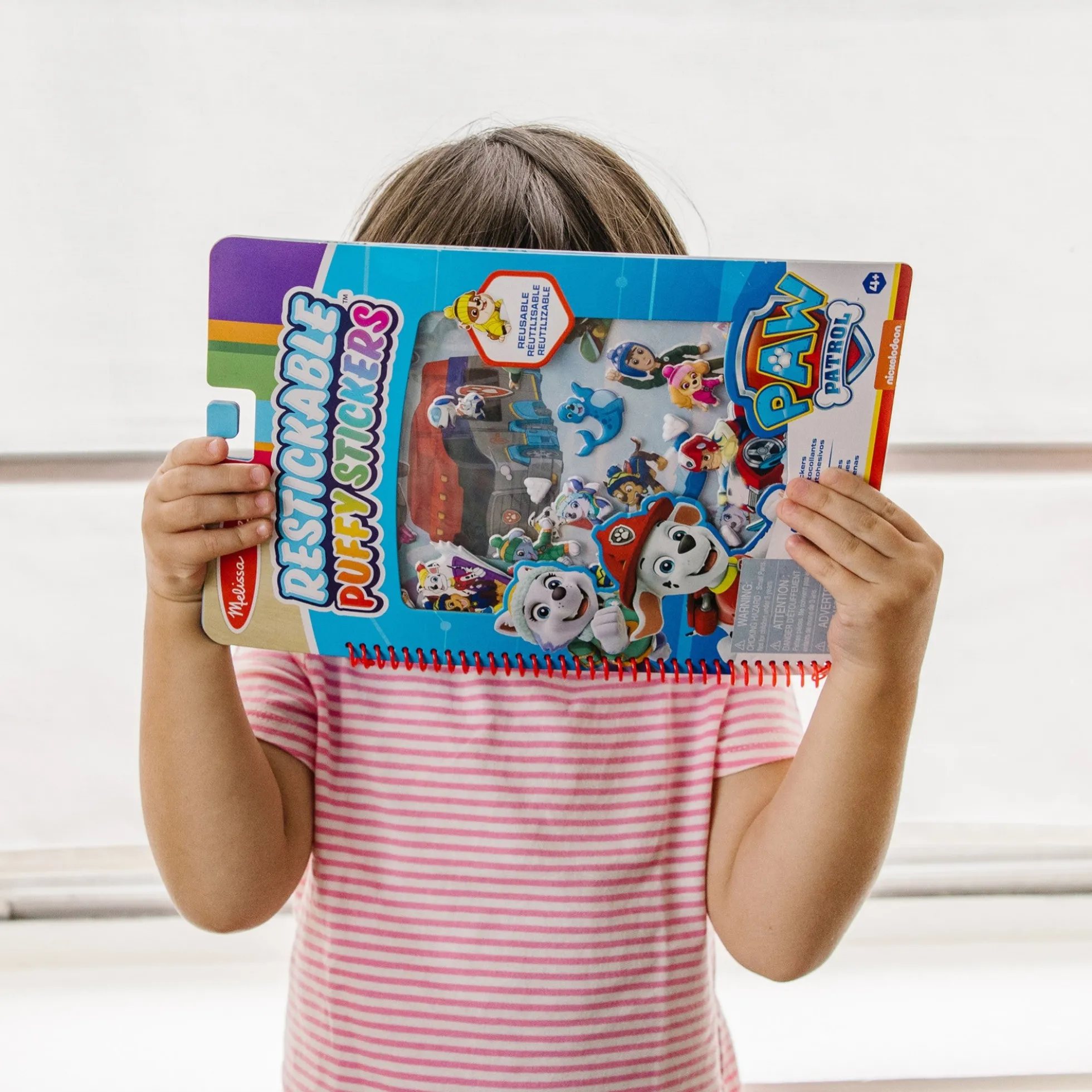 PAW Patrol Restickable Puffy Stickers - Jake's Mountain