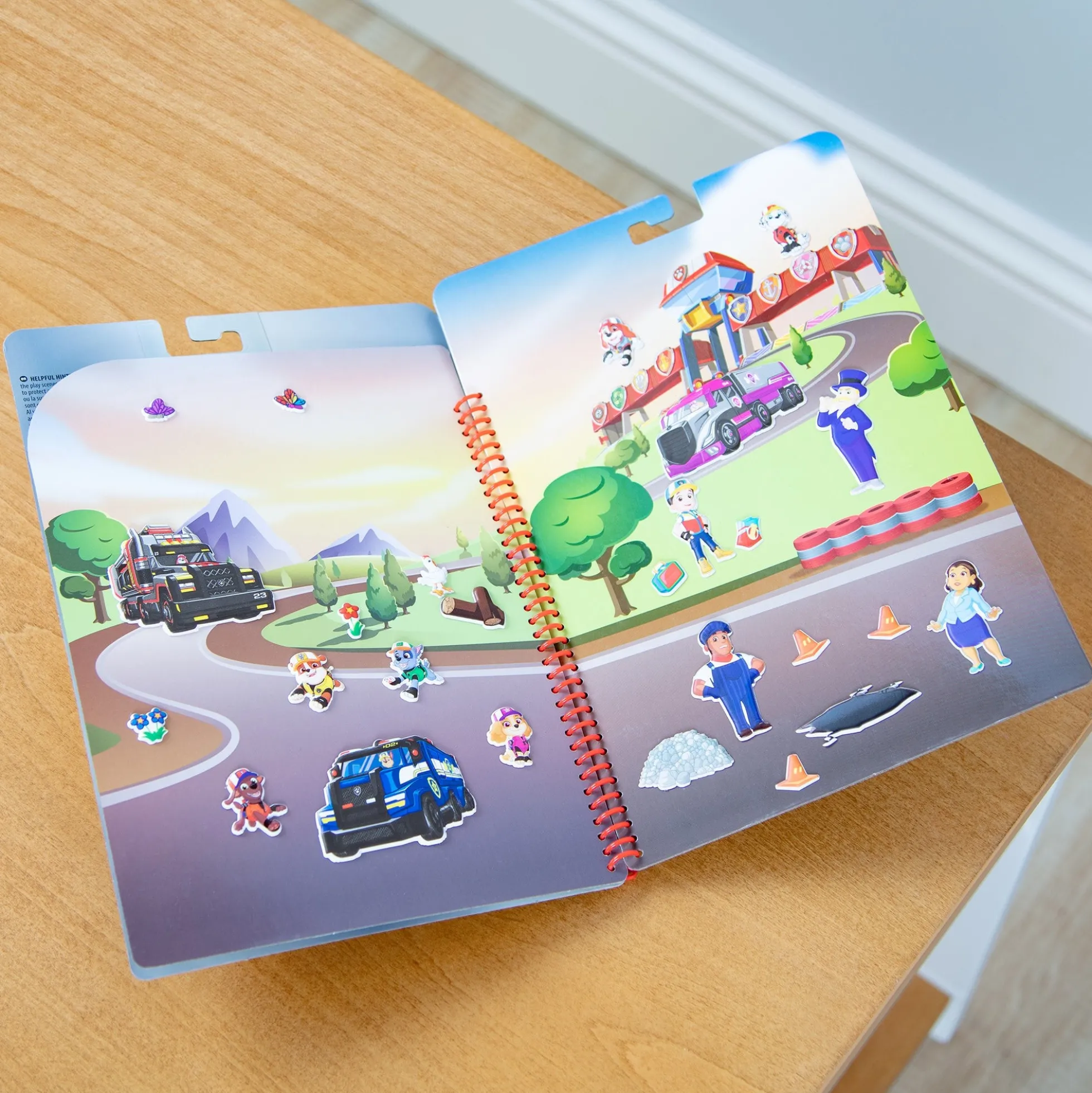 PAW Patrol Restickable Puffy Stickers - Big Truck Pups