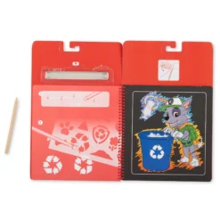 PAW Patrol Scratch Art Pad - Marshall