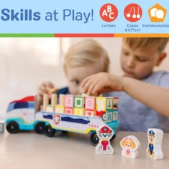 PAW Patrol Wooden ABC Block Truck