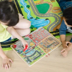 PAW Patrol Wooden 4-in-1 Magnetic Wand Maze Board