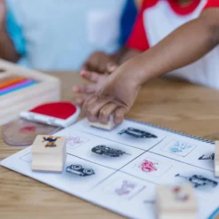 PAW Patrol Wooden Stamps Activity Set