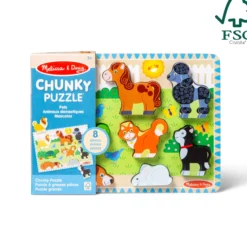 Pets Chunky Puzzle - 8 Pieces