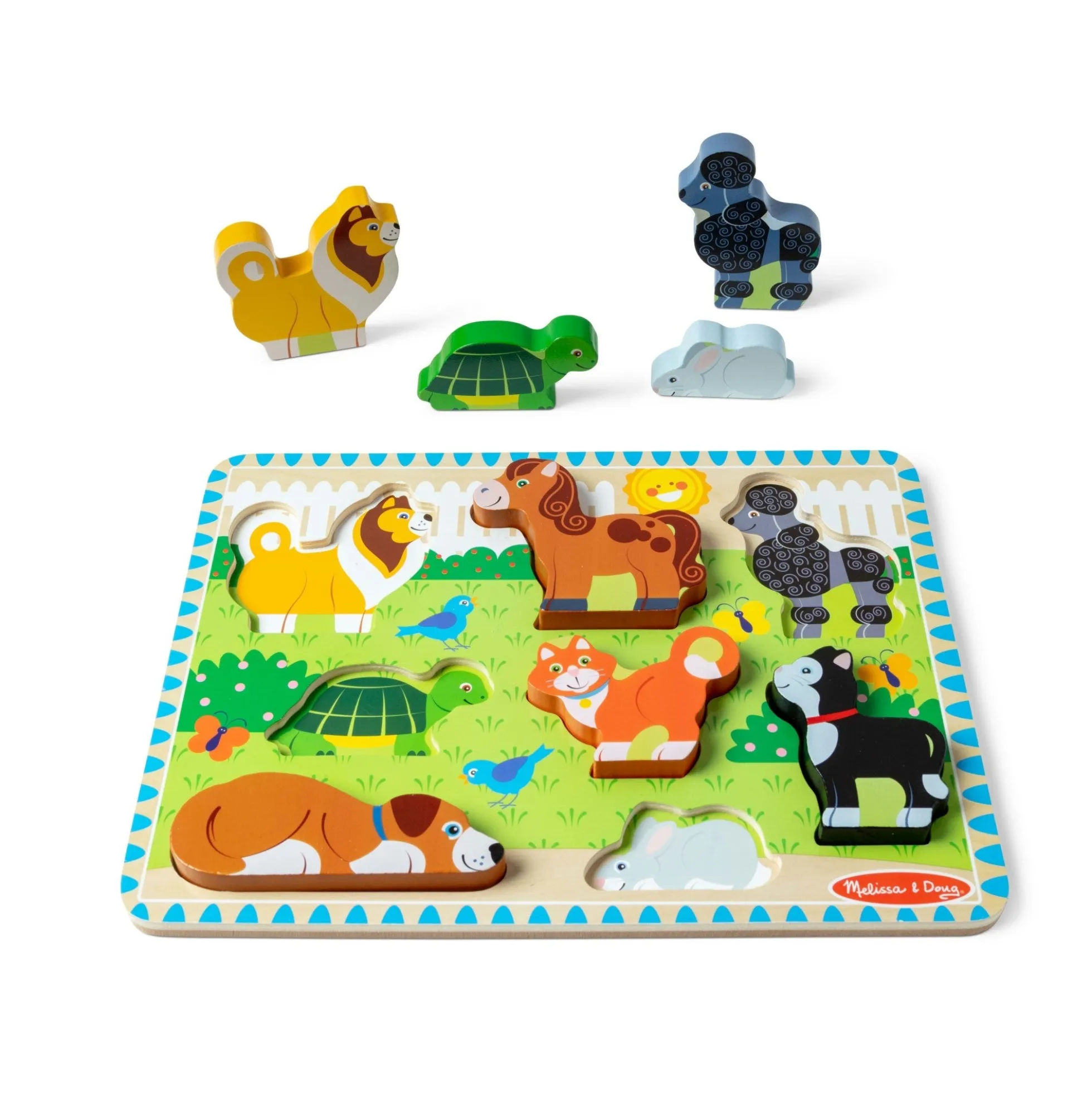 Pets Chunky Puzzle - 8 Pieces