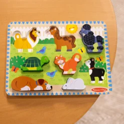 Pets Chunky Puzzle - 8 Pieces