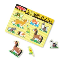 Pets Sound Puzzle - 8 Pieces