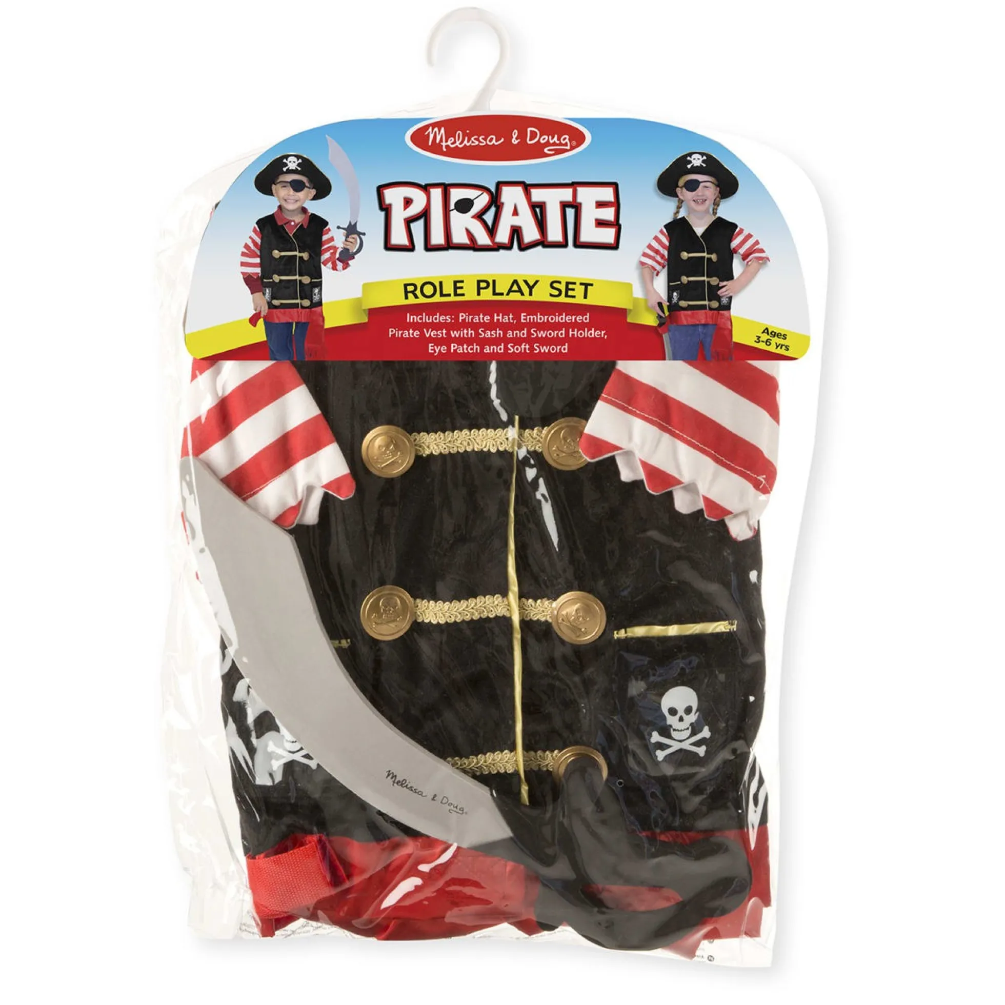 Pirate Role Play Costume Set