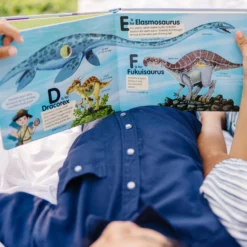 Poke-a-Dot: Dinosaurs A to Z Board Book
