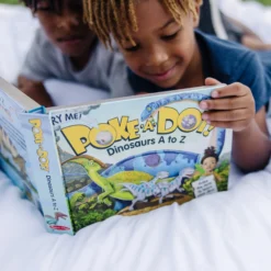 Poke-a-Dot: Dinosaurs A to Z Board Book