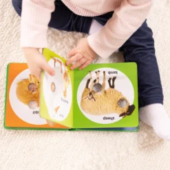 Poke-a-Dot: Farm Animal Families Board Book