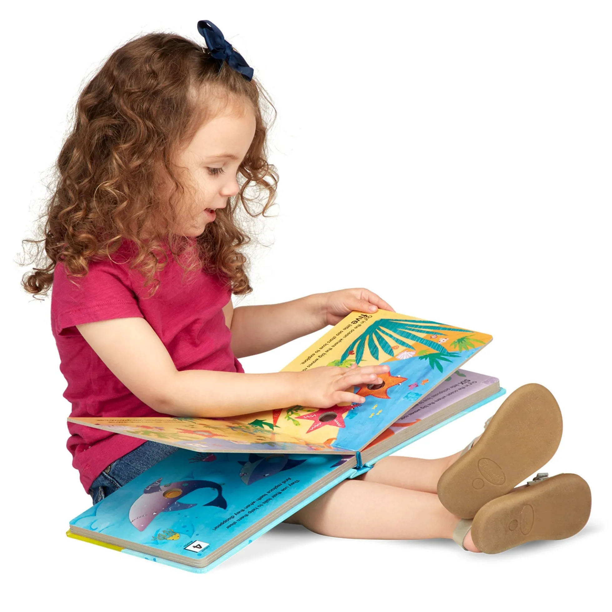 Poke-a-Dot: Who’s in the Ocean? Board Book