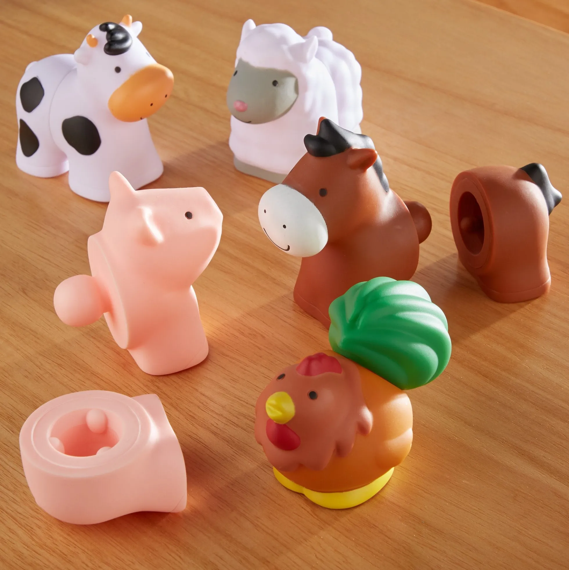 Pop Blocks Farm Animals