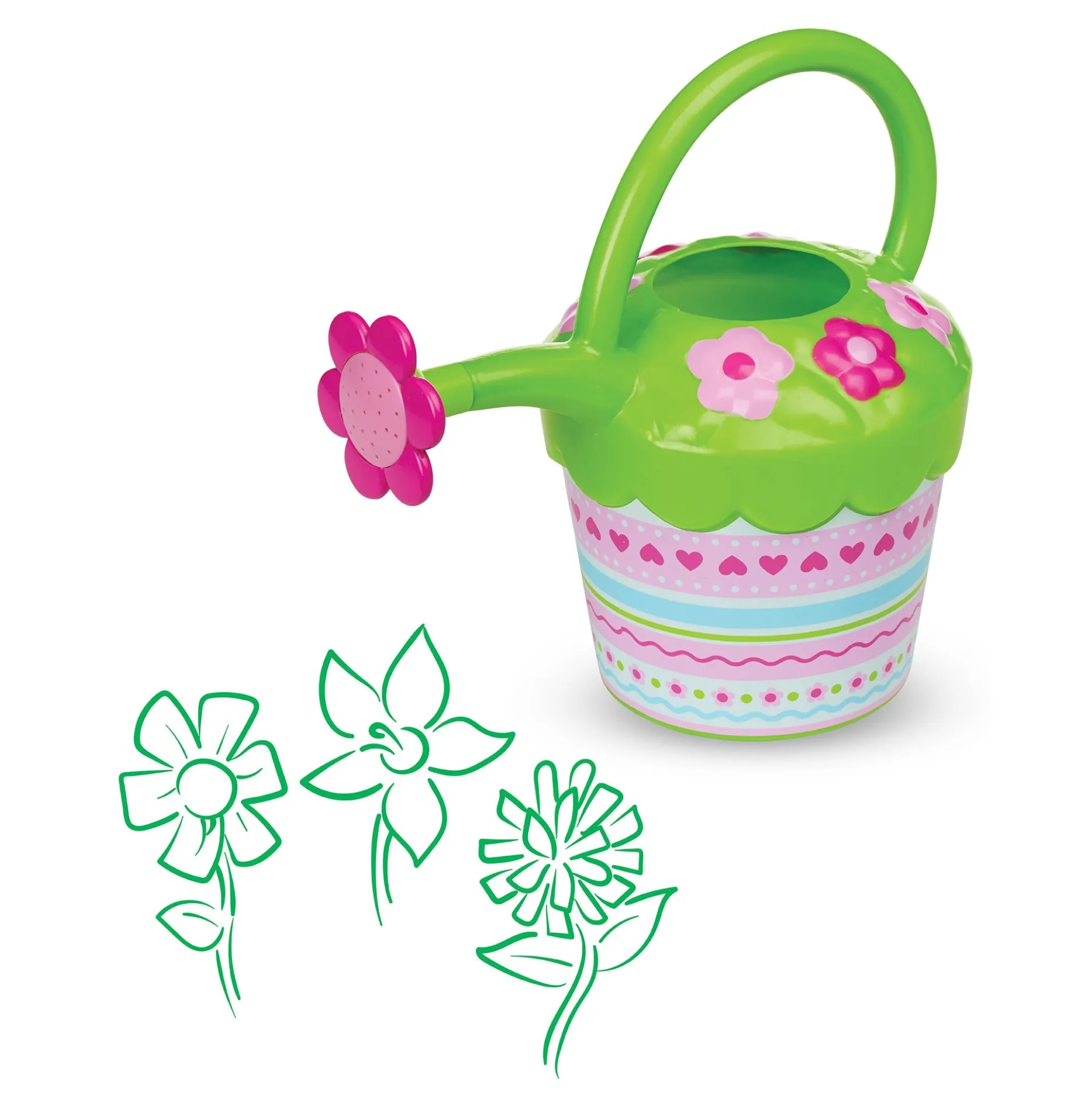Pretty Petals Watering Can