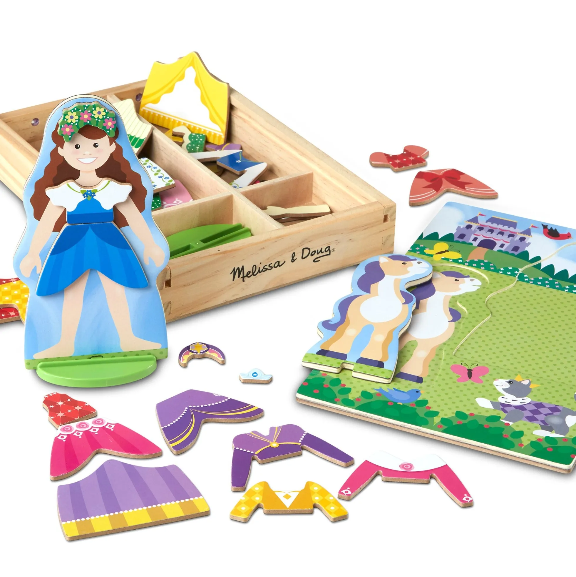 Princess Magnetic Pretend Play Set