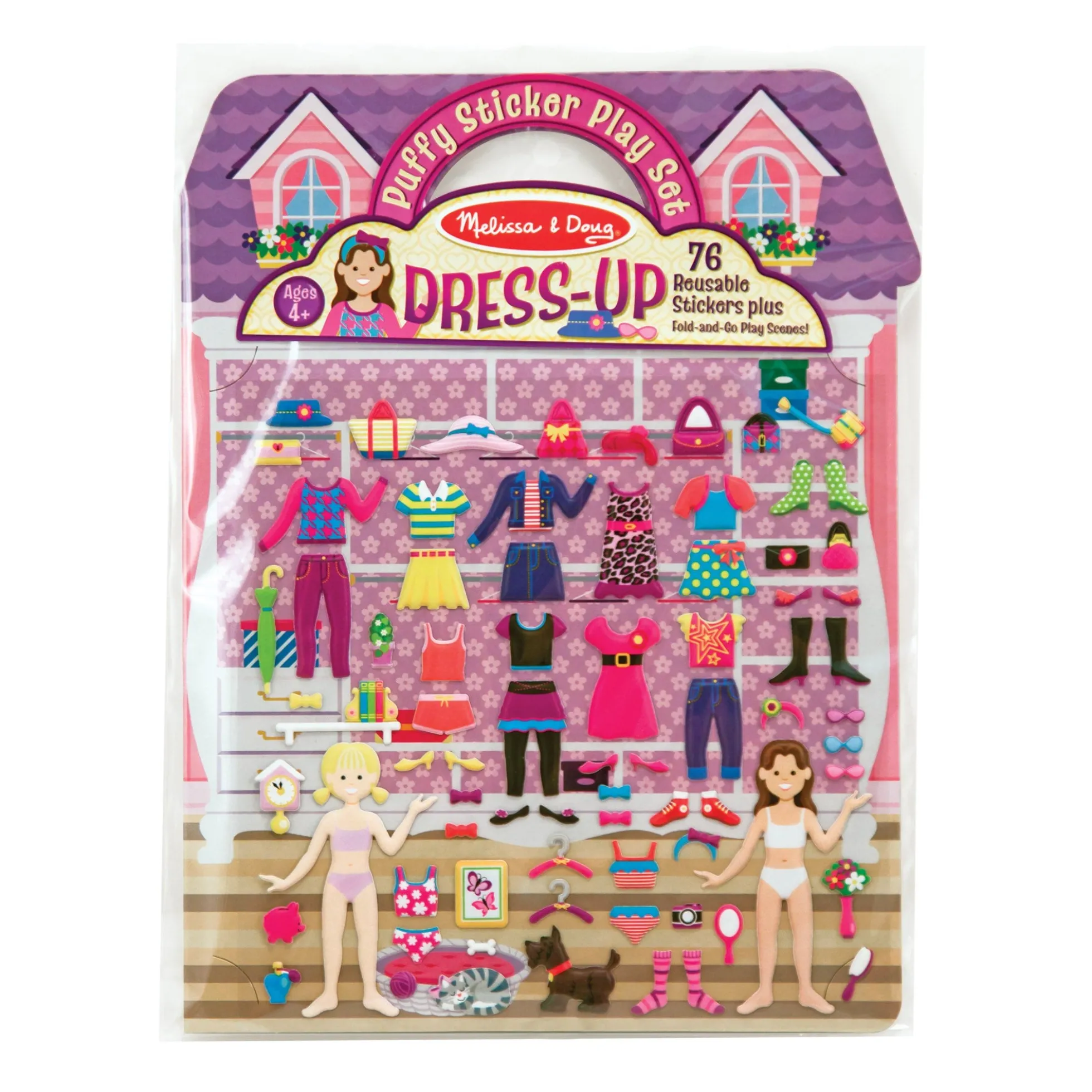 Puffy Sticker Activity Book - Dress-Up