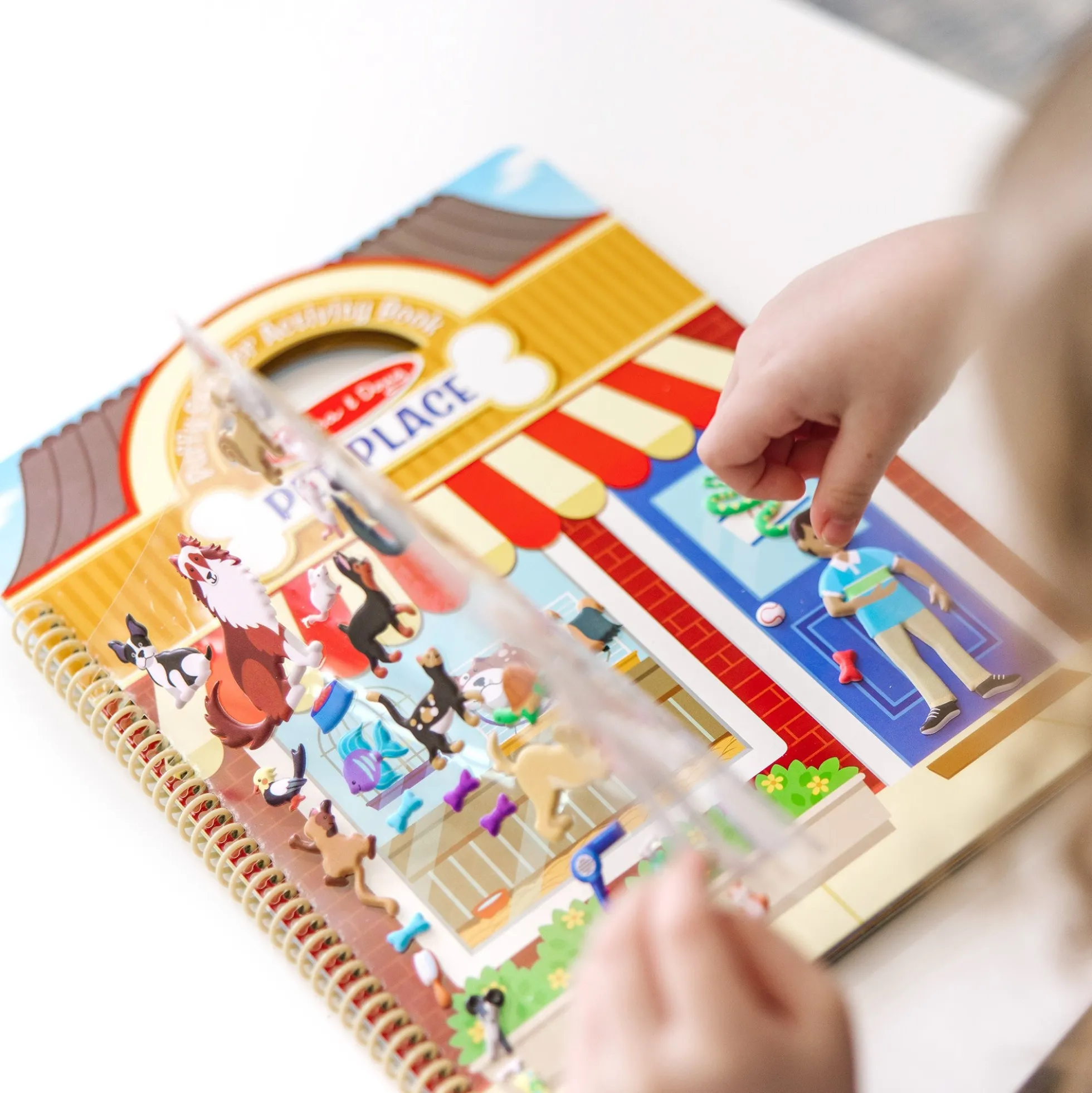 Puffy Sticker Activity Book - Pet Place