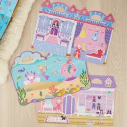 Puffy Sticker Bundle - Dress-Up, Princess and Mermaid