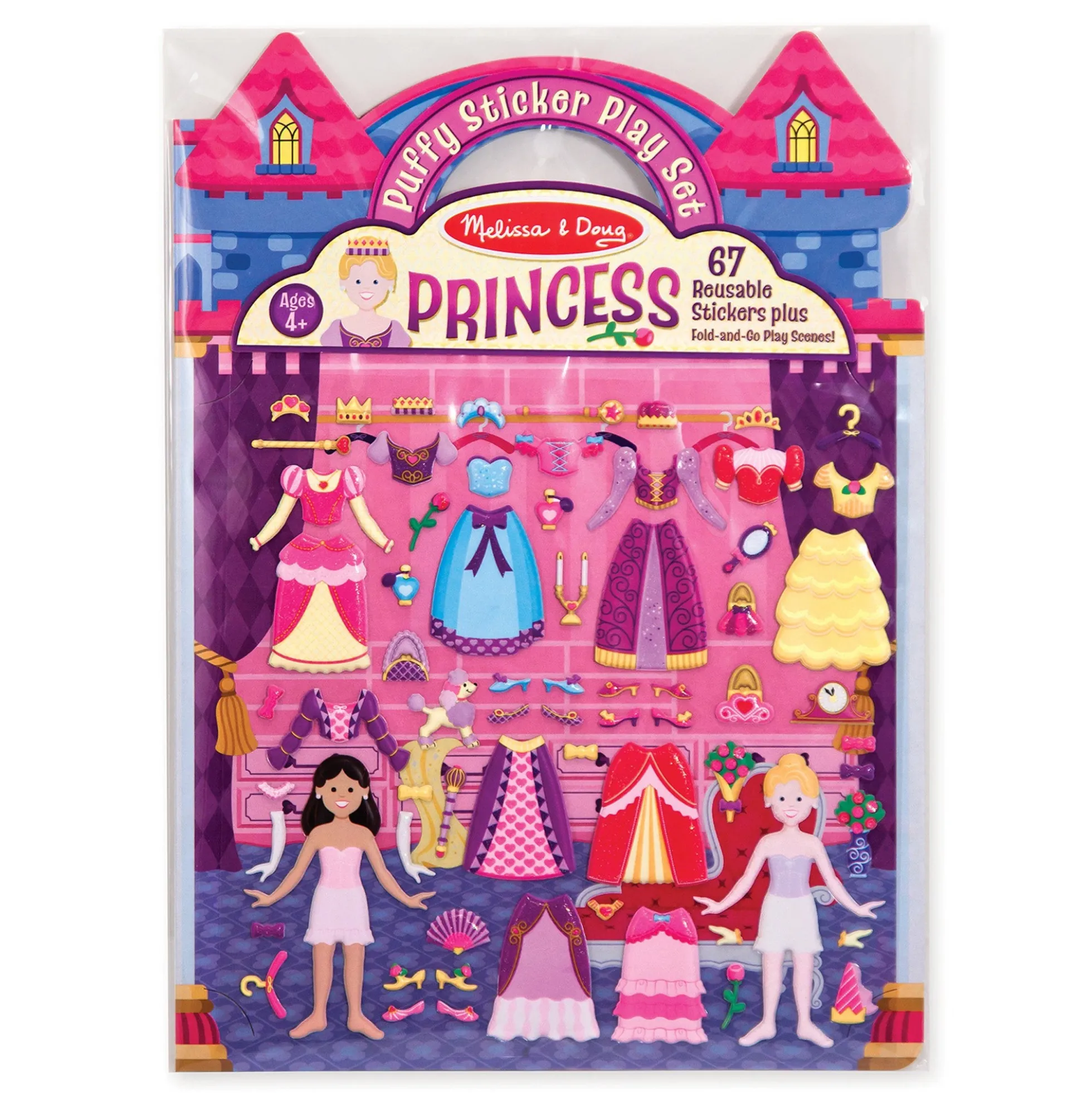 Puffy Sticker Play Set - Princess