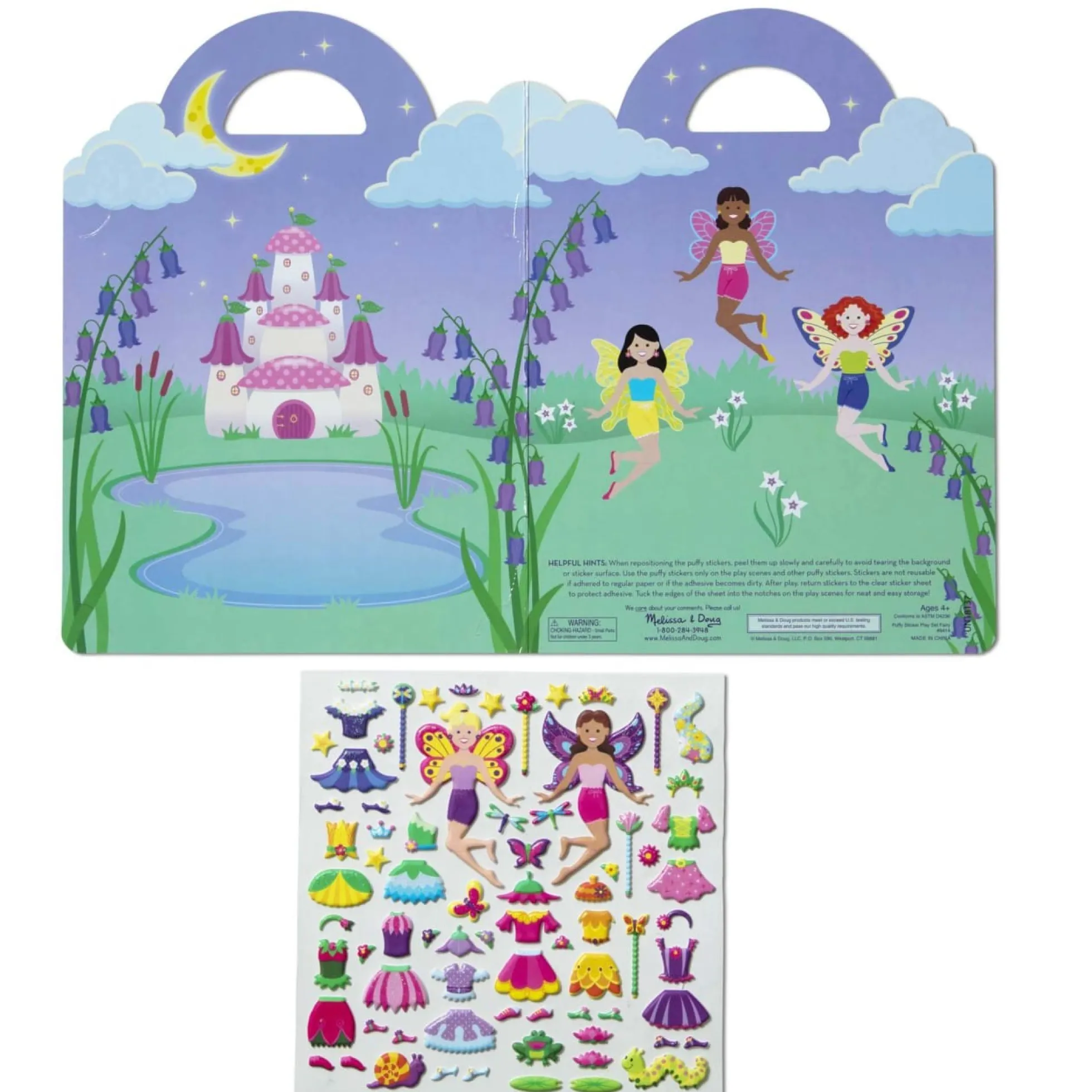 Puffy Stickers Play Set: Fairy