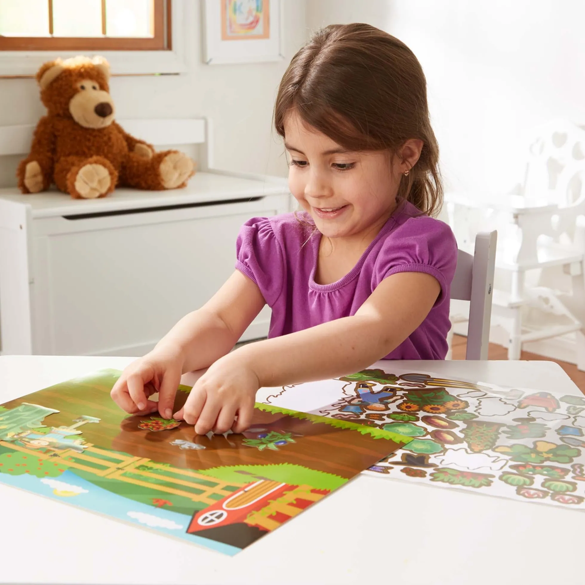 Reusable Sticker Pad 3-Pack: Jungle, Farm, Under the Sea