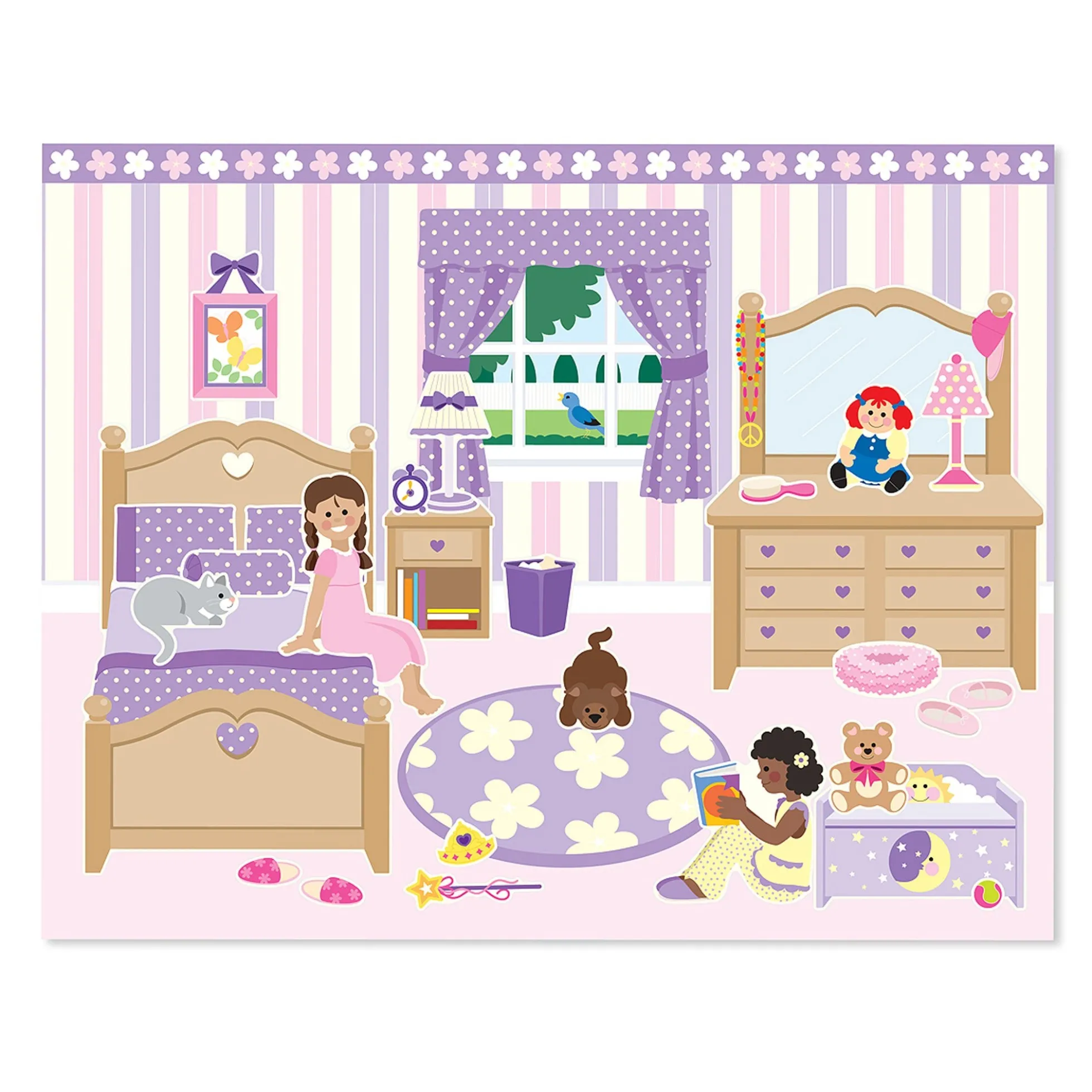 Reusable Sticker Pad - Play House!