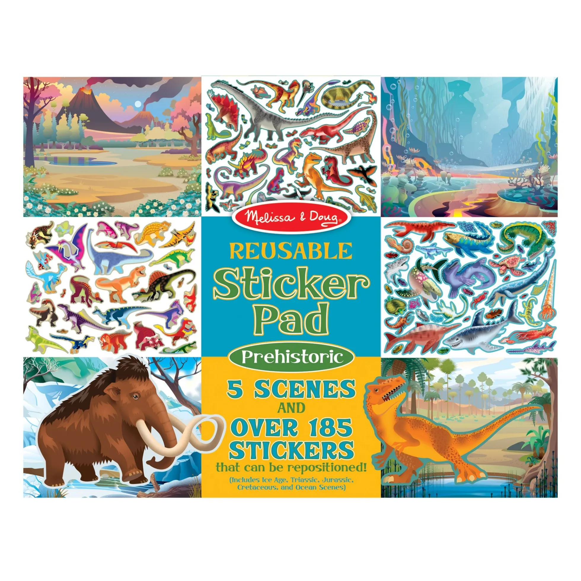 Reusable Sticker Pad - Prehistoric