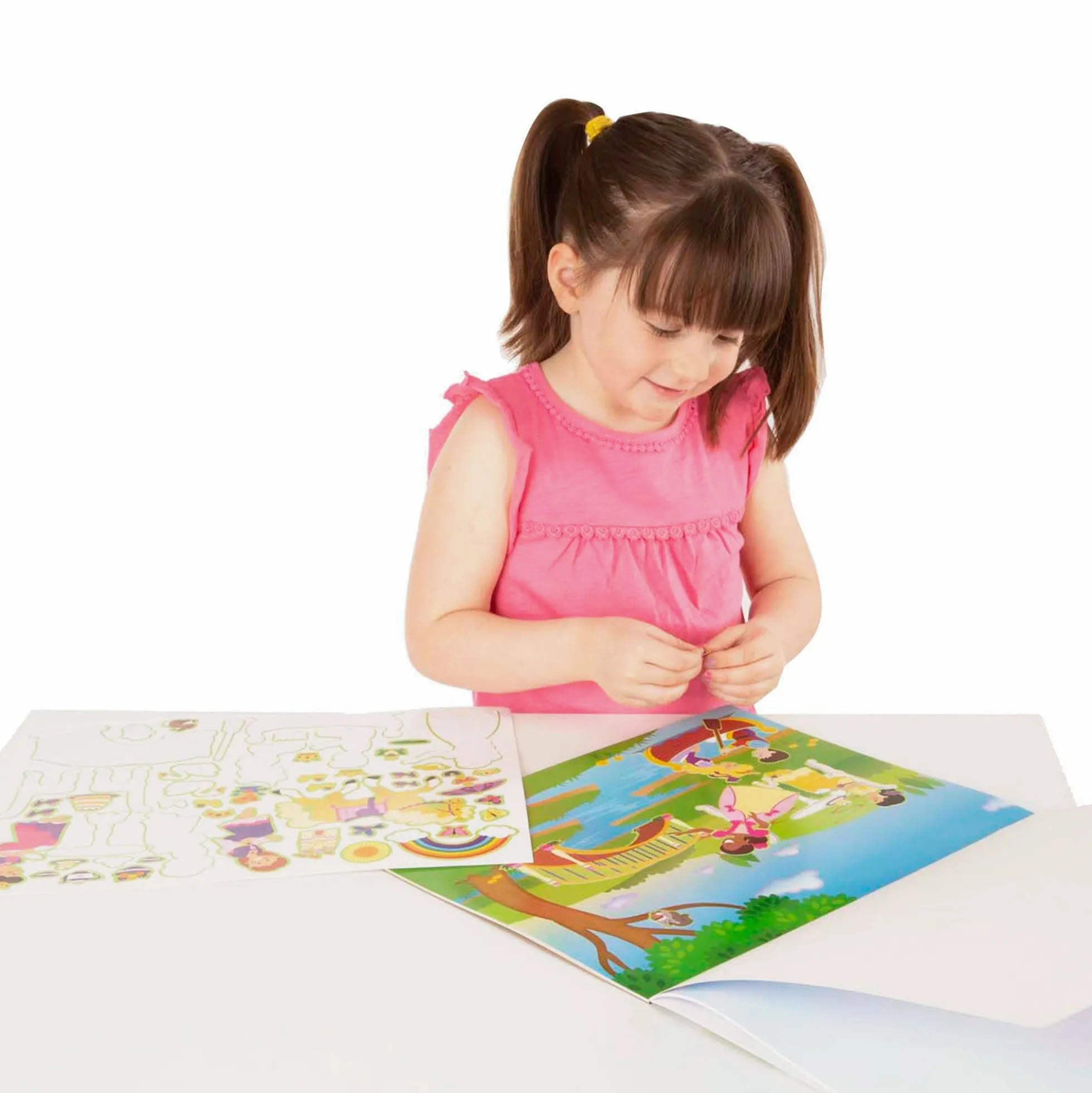 Reusable Sticker Pad - Princess Castle