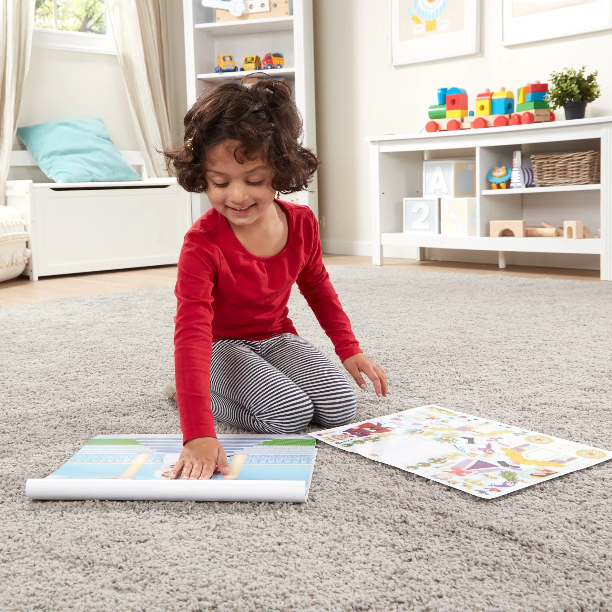 Reusable Sticker Pad - Princess Castle
