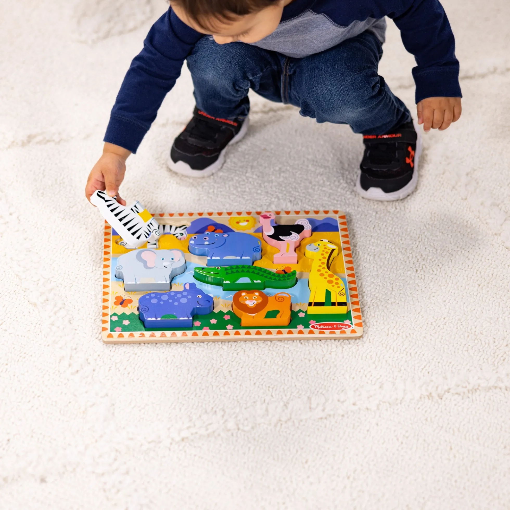 Safari Chunky Puzzle - 8 Pieces