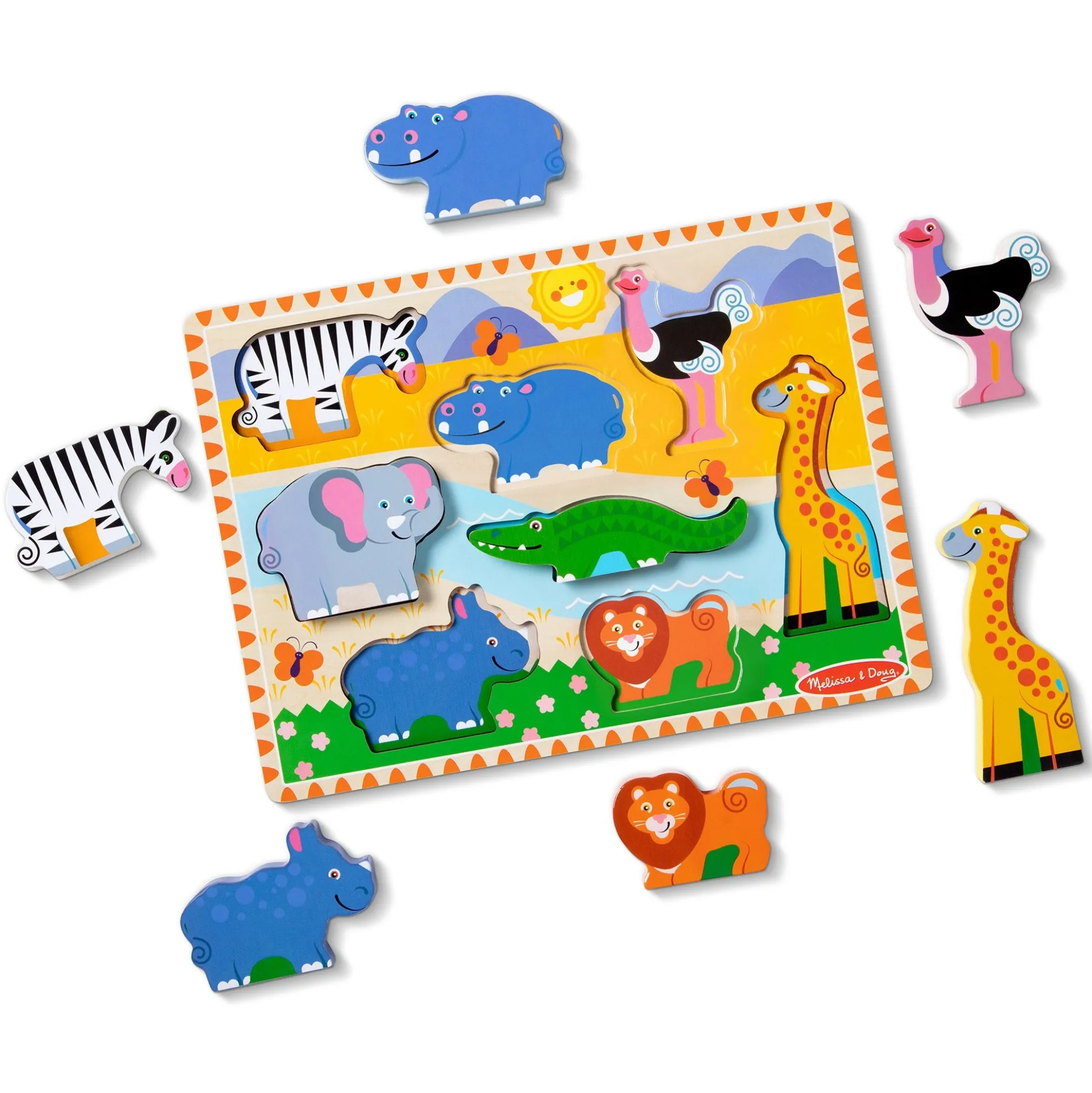 Safari Chunky Puzzle - 8 Pieces
