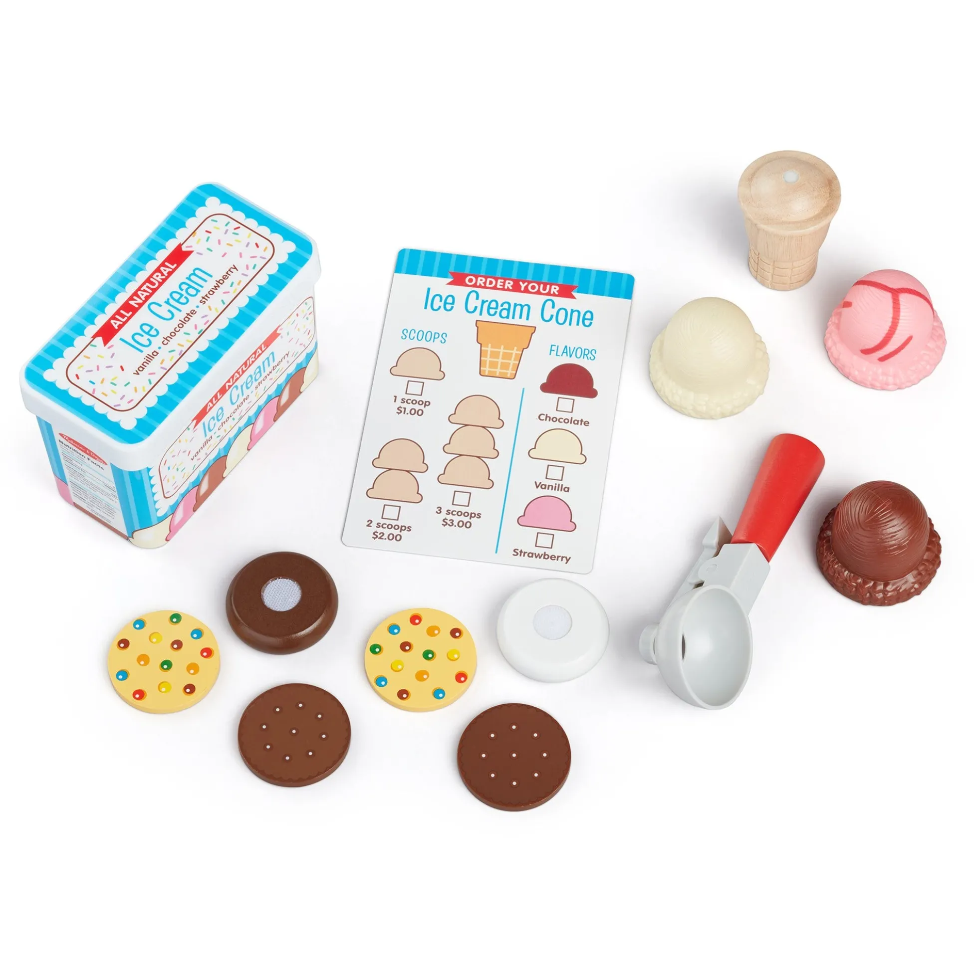 Scoops & Sandwiches Ice Cream Play Set