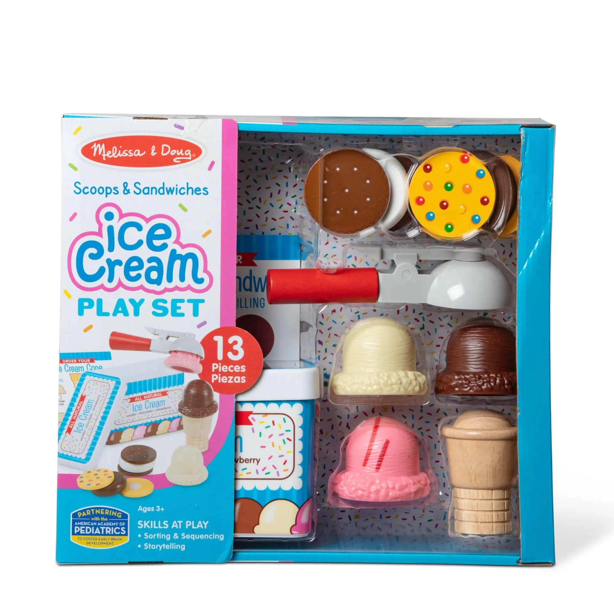 Scoops & Sandwiches Ice Cream Play Set