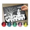 Scratch Art Paper - Solid Color Assortment (60 sheets)