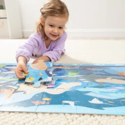 Search & Find Beneath the Waves Floor Puzzle - 48 Pieces