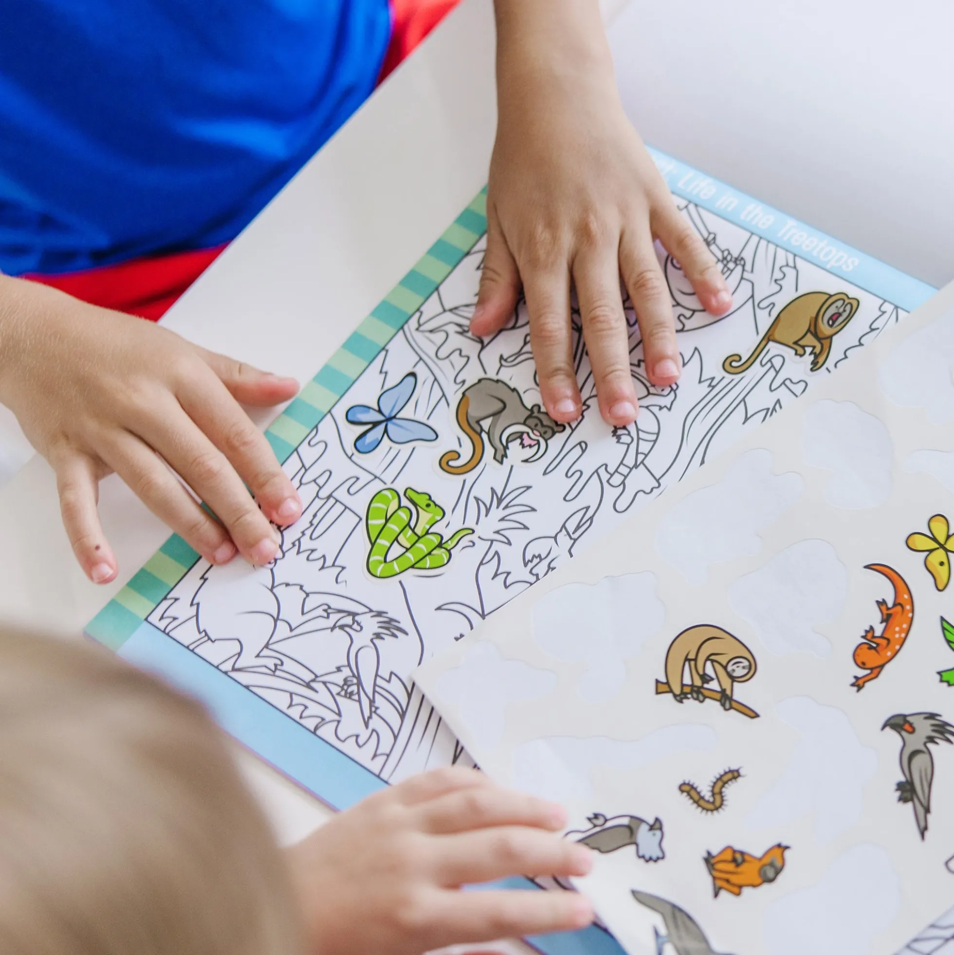Seek & Find Sticker Pad – Animals