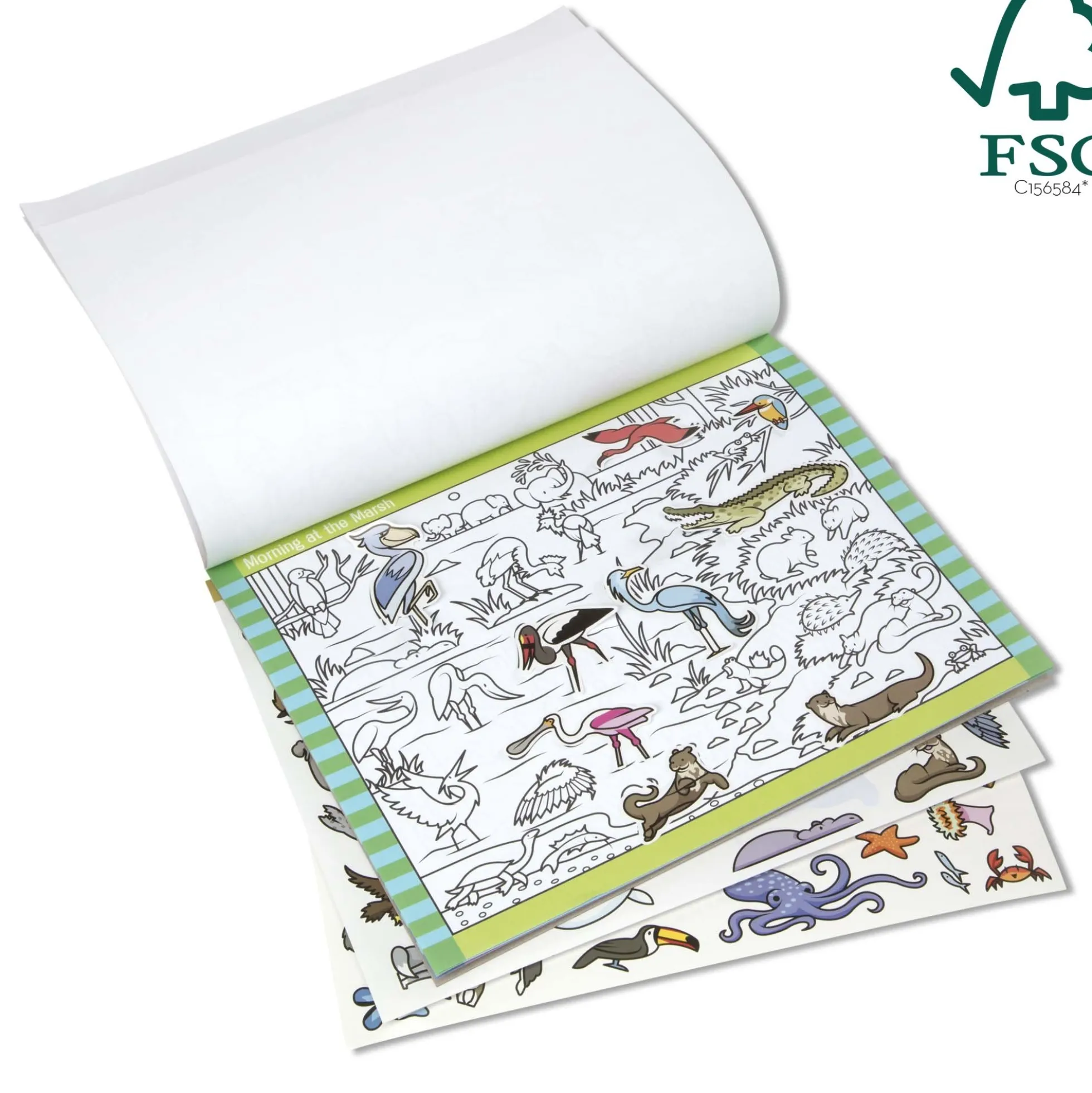 Seek & Find Sticker Pad – Animals