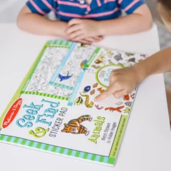 Seek & Find Sticker Pad – Animals