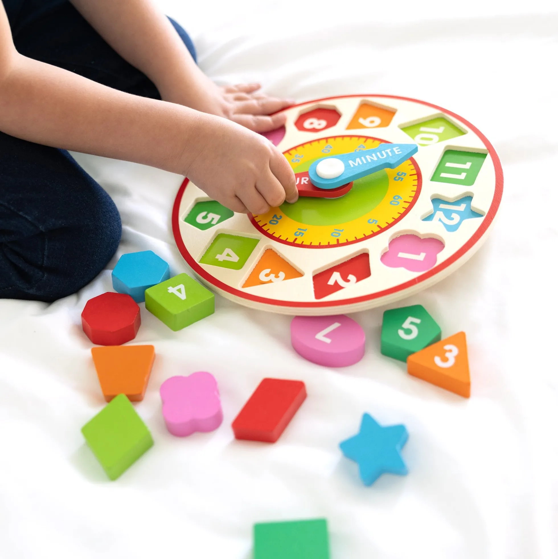 Shape Sorting Clock