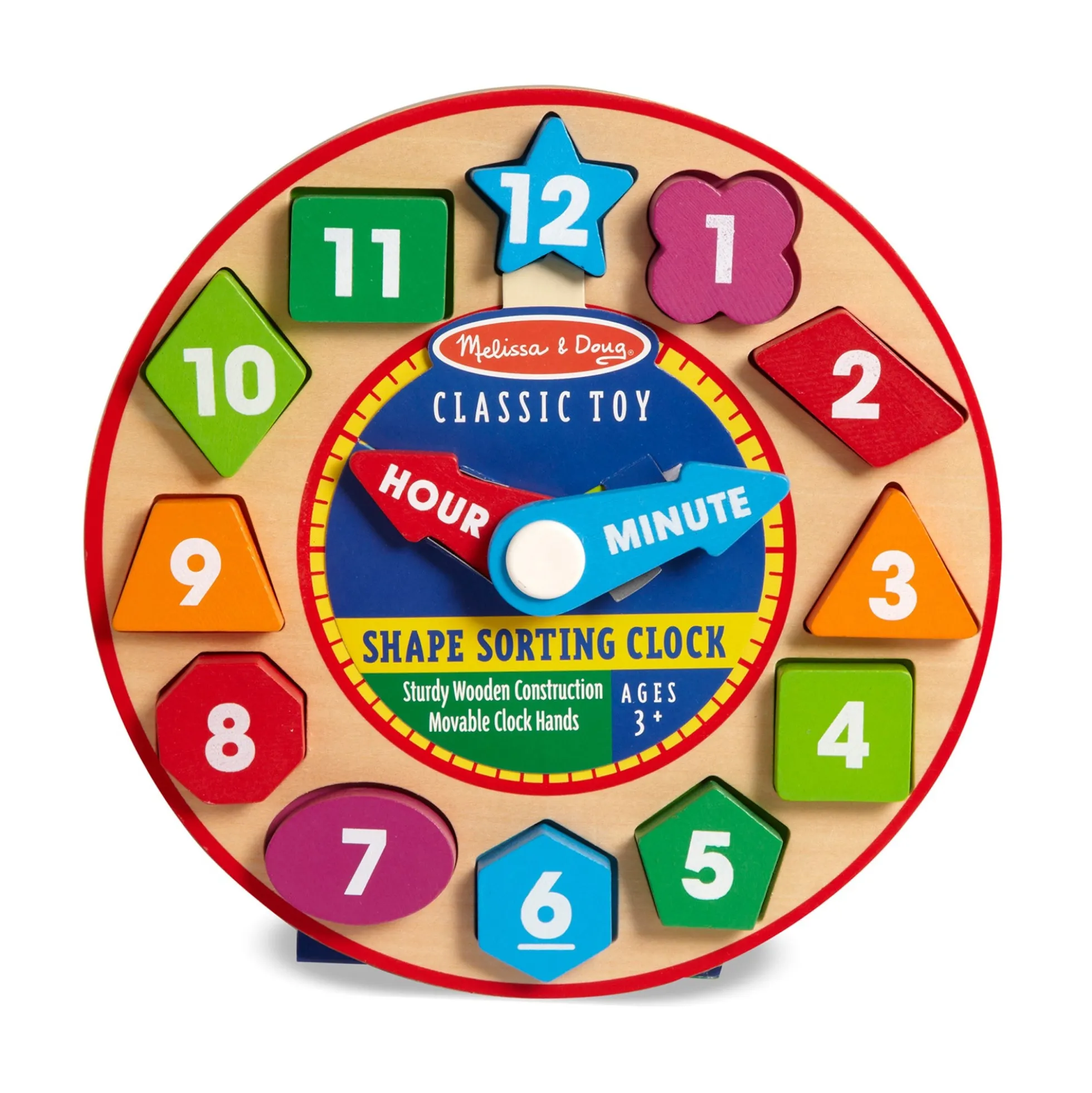 Shape Sorting Clock