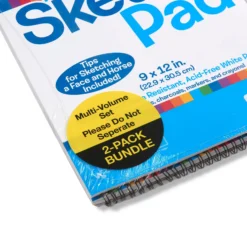 Sketch Pad 2-Pack (9-Inch x 12-Inch)