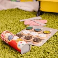 Slice & Bake Cookie Set - Wooden Play Food